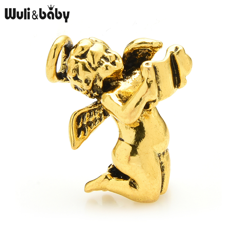 Vintage Fashion Coloring Book - Wuli&baby 読書本エンジェルブローチヴィンテージカラーフィギュア新年ブローチピンギフト