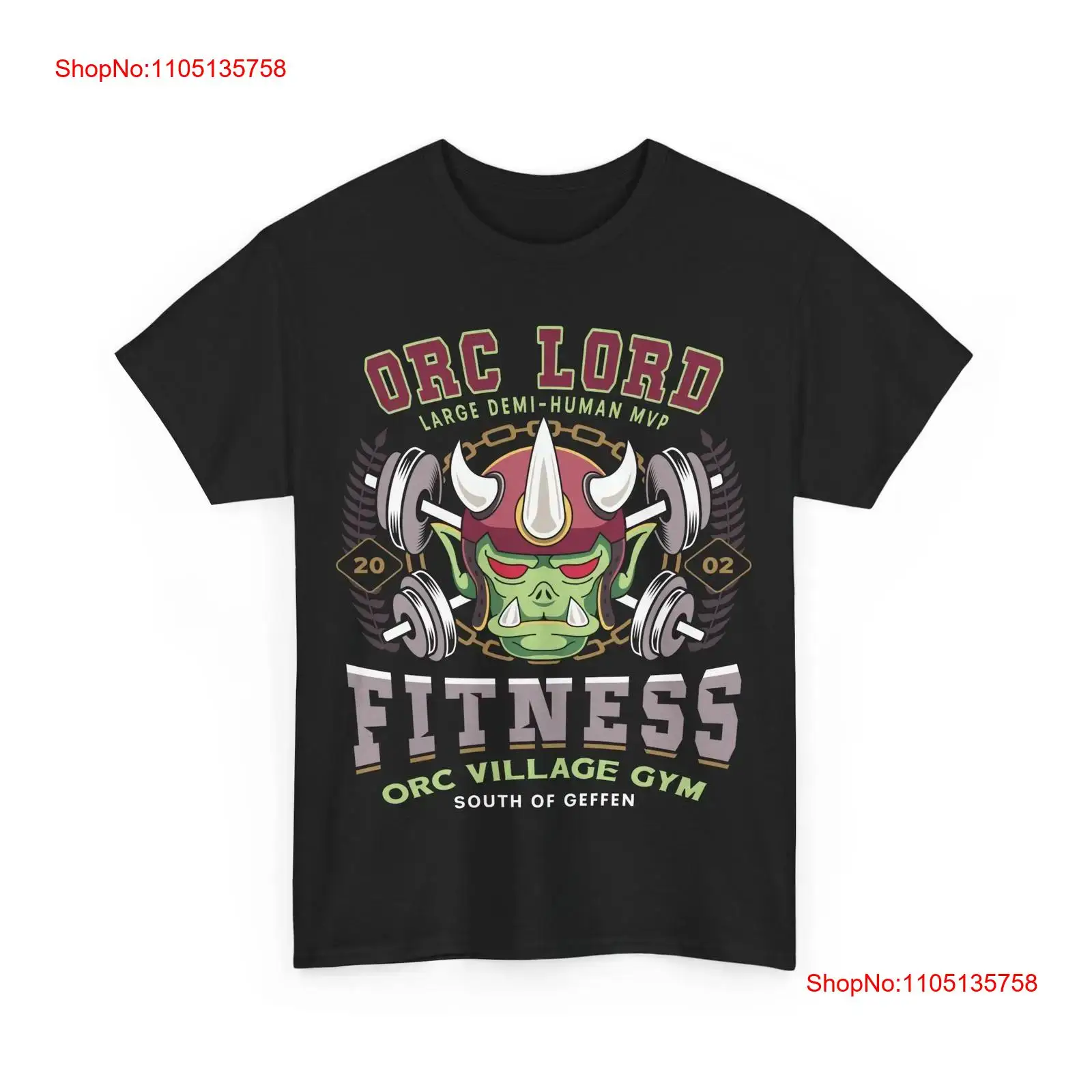 Vintage Fashion Game - Geffen Orc Village フィットネス T シャツ
