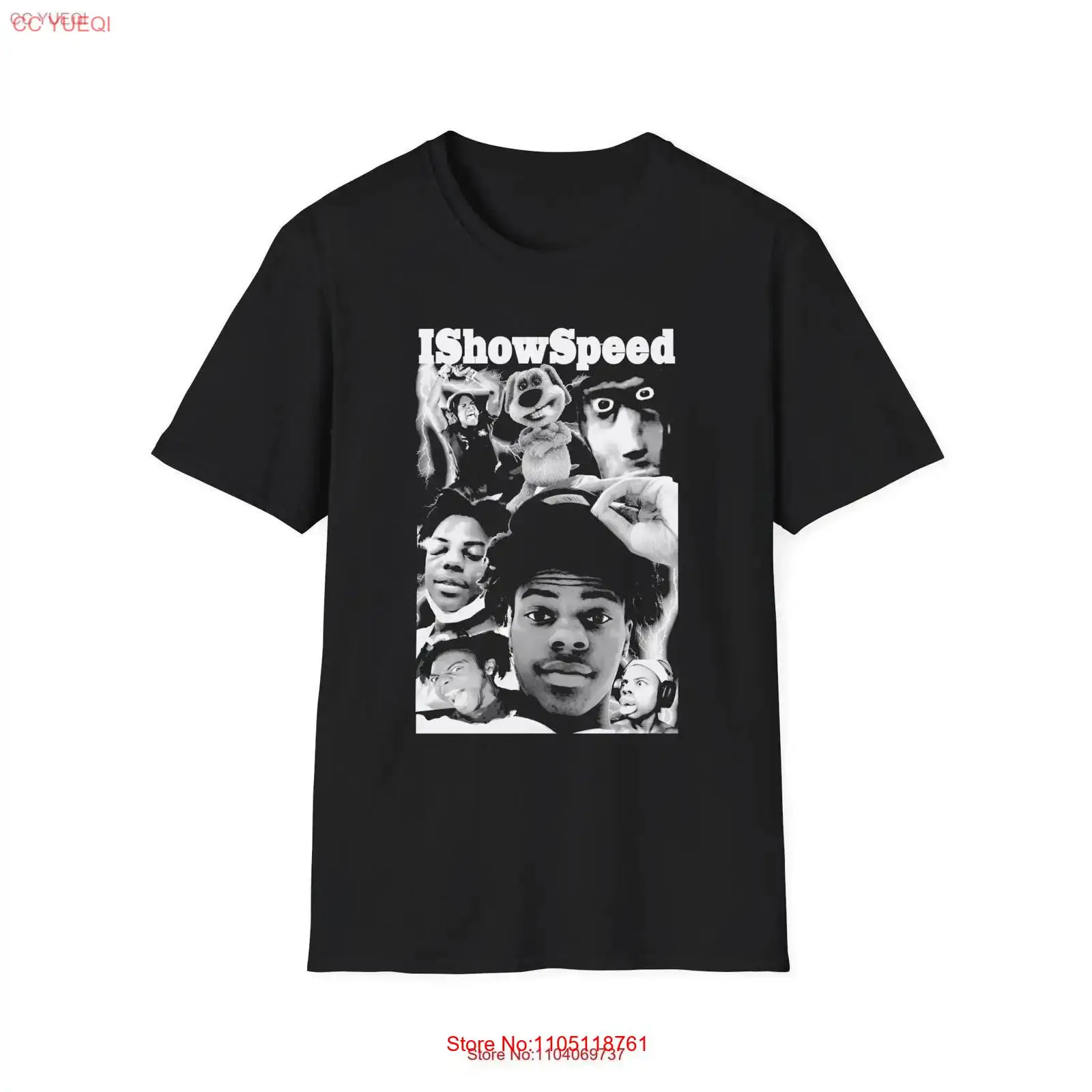 Vintage Fashion Youtubers - IShowSpeed Tシャツ グッズ ファン ブートレッグ スピード