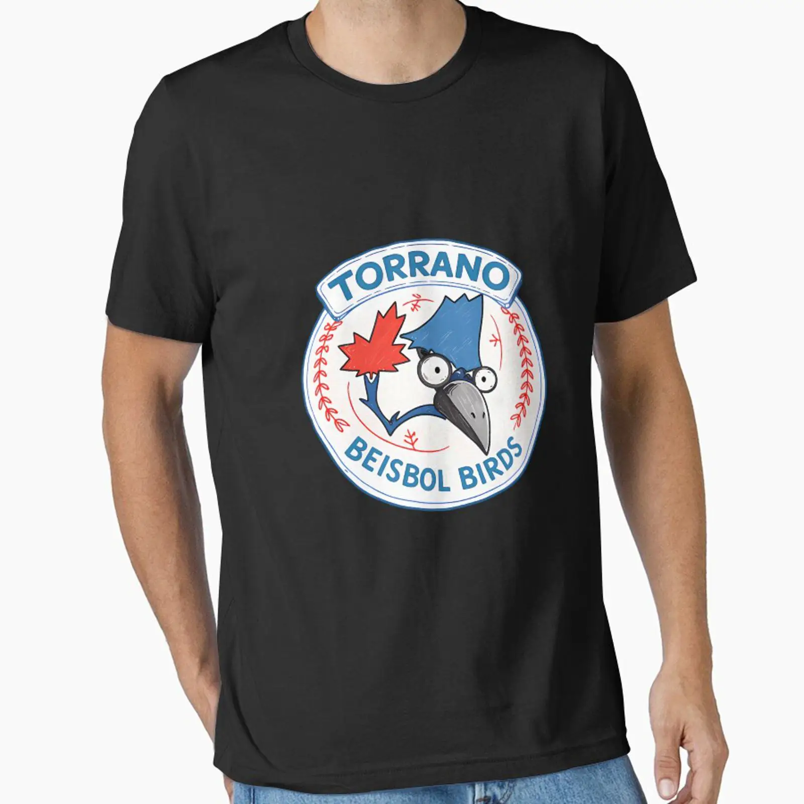 Vintage Fashion Toronto - アートワークのプレビュー：トロント・バーズ・ロゴ。Hanhnguyensenが制作・販売した、ヴィンテージ風ウォッシュ加工のスタイリッシュなファッション。