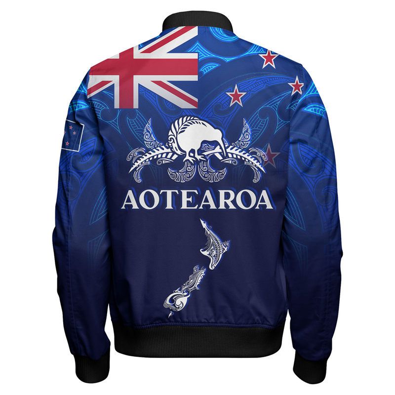 Vintage Fashion Nz - 男性用国旗ジャケット,3Dプリント,ニュージーランドのタトゥー,国旗,エスニックエンブレム,グラフィックウェア,ファッション,秋