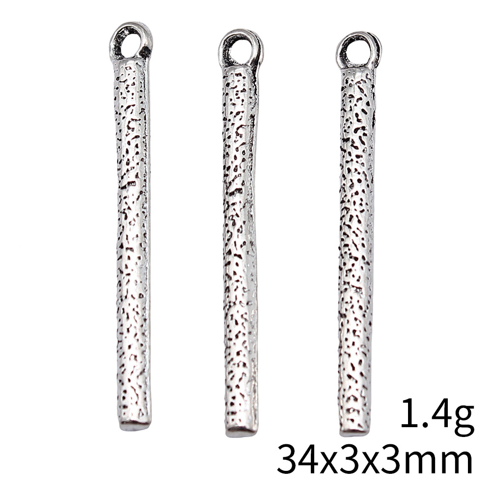 20 個 34x3x3mm/54x3x3mm アンティークシ - Vintage Fashion Patterns のレビューと価格