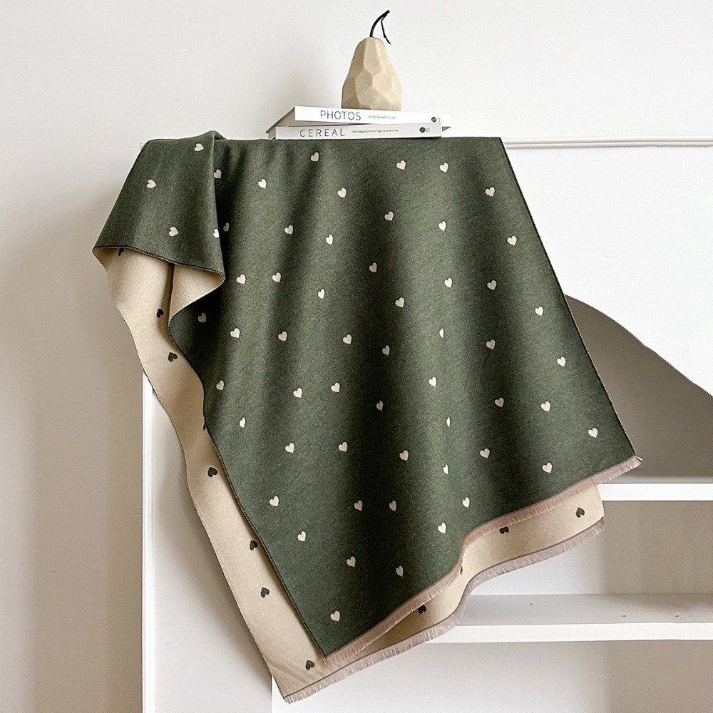 ファッションエレガントな両面ハート柄スカーフ、ヴィンテージス - Vintage Fashion Patterns のレビューと価格