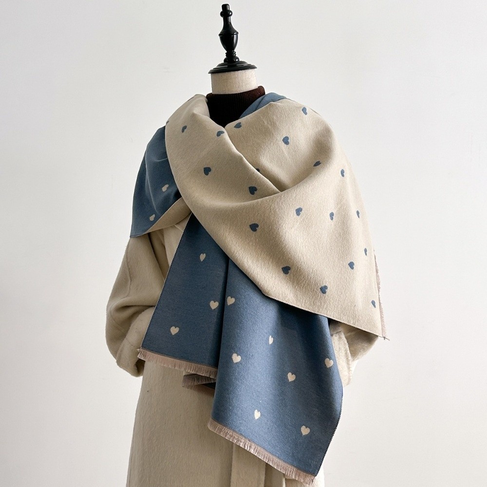 ファッションエレガントな両面ハート柄スカーフ、ヴィンテージス - Vintage Fashion Patterns のレビューと価格