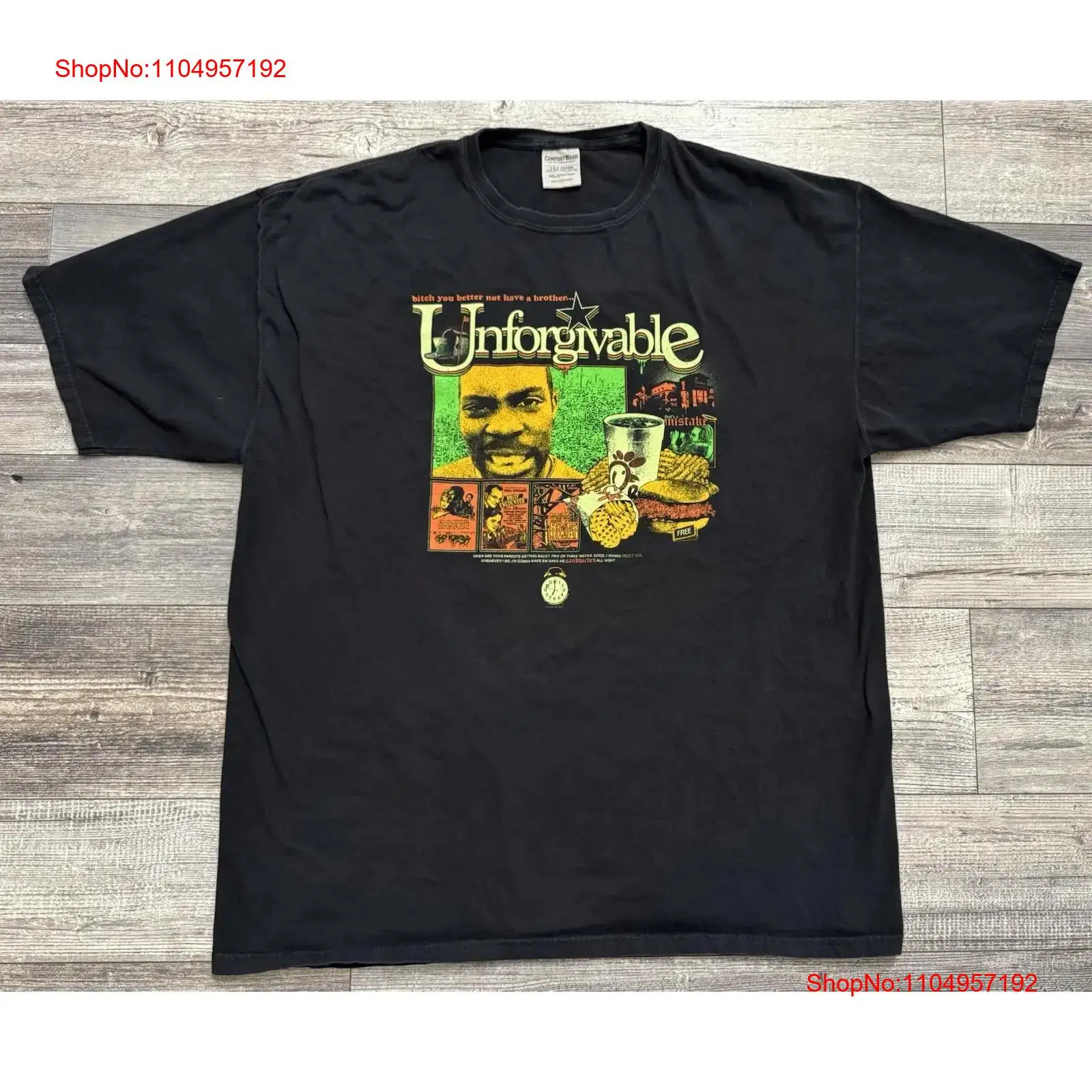 許されざる FSG Tシャツチキンサンドイッチワッフルフライ - Vintage Fashion Youtubers のレビューと価格