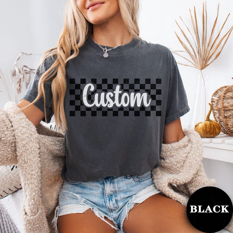 ヴィンテージ風ダメージ加工Tシャツ カスタムチェック柄 パー - Vintage Fashion Patterns のレビューと価格