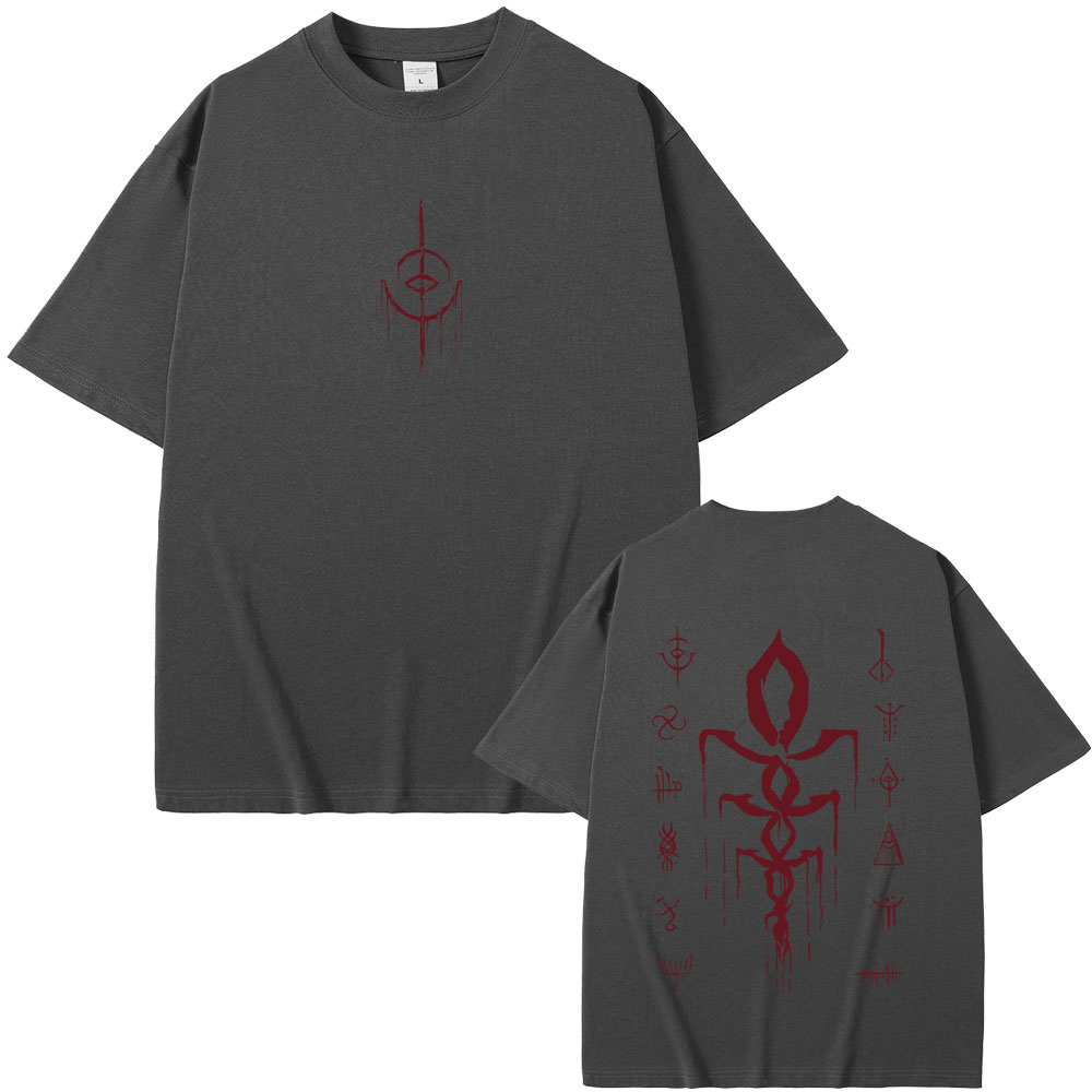 ゲーム Bloodborne ロゴプリント Tシャツホラーハ - Vintage Fashion Game のレビューと価格