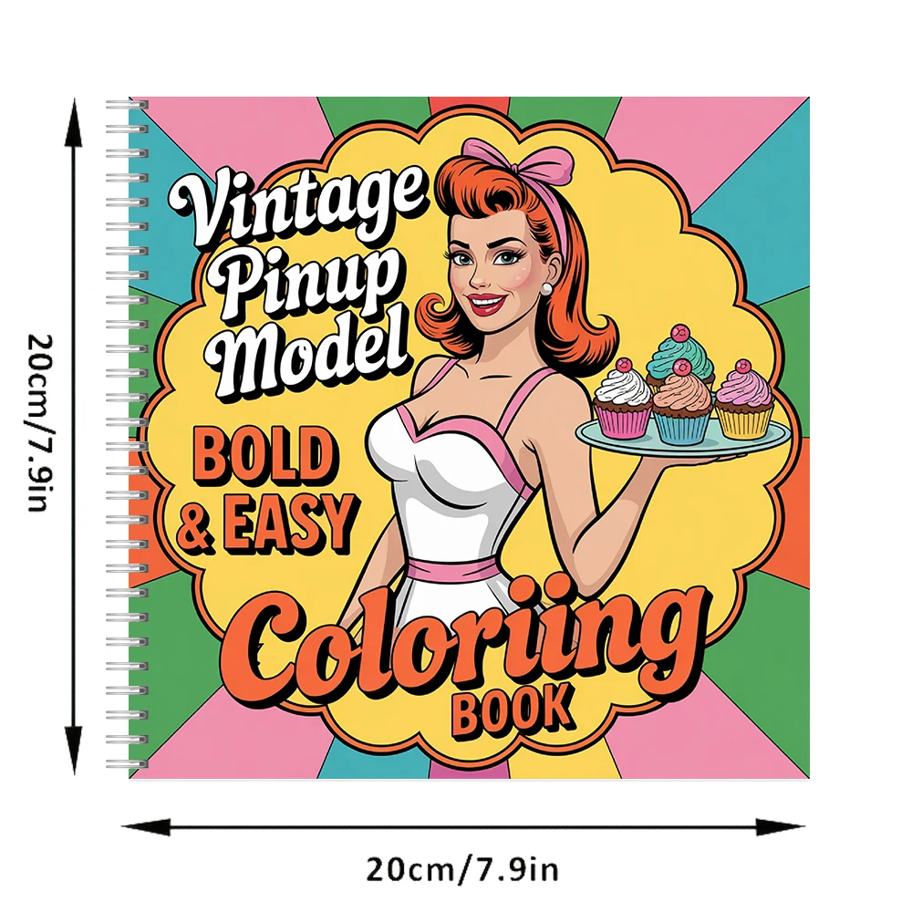 大人向けのヴィンテージモデル塗り絵ブック、誕生日プレゼント、 - Vintage Fashion Coloring Book のレビューと価格