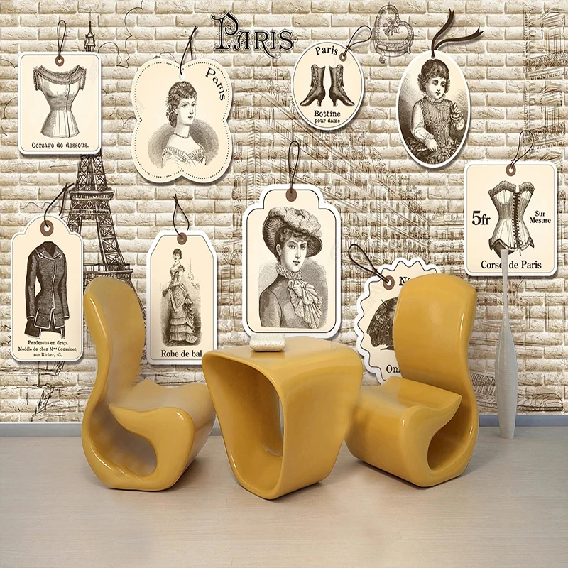 ヨーロッパのヴィンテージファッションラベル吊り下げタグ 3D - Vintage Fashion Tags のレビューと価格