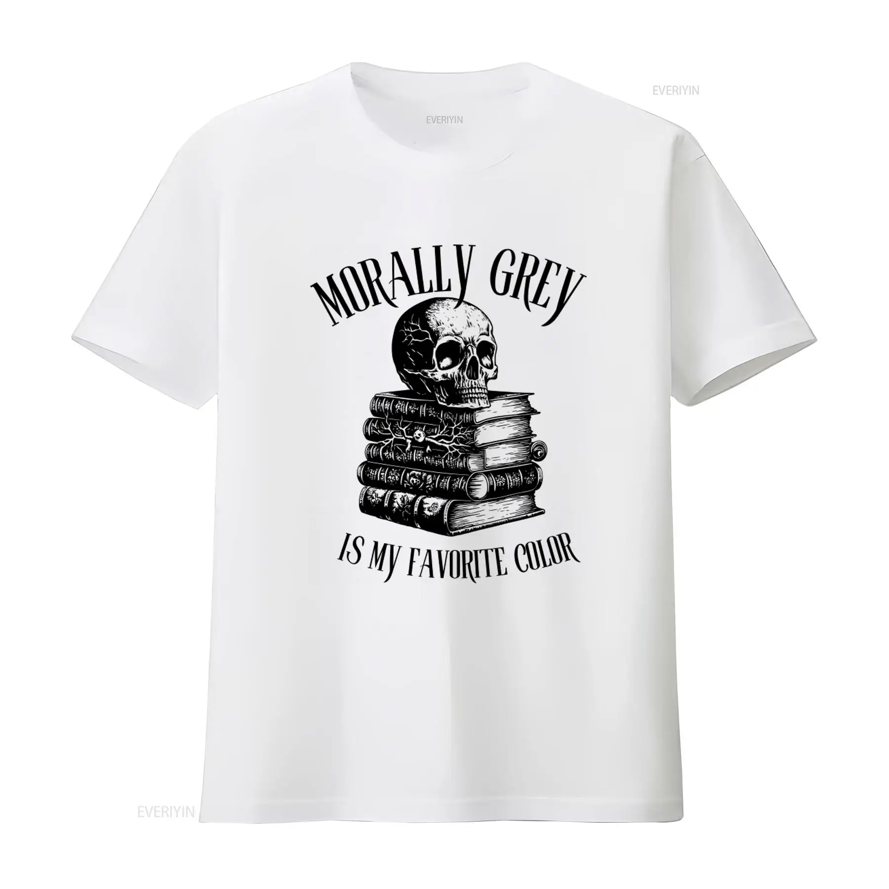 モラルグレイが私の好きな色です スカルブックス Tシャツ ダ - Vintage Fashion Coloring Book のレビューと価格