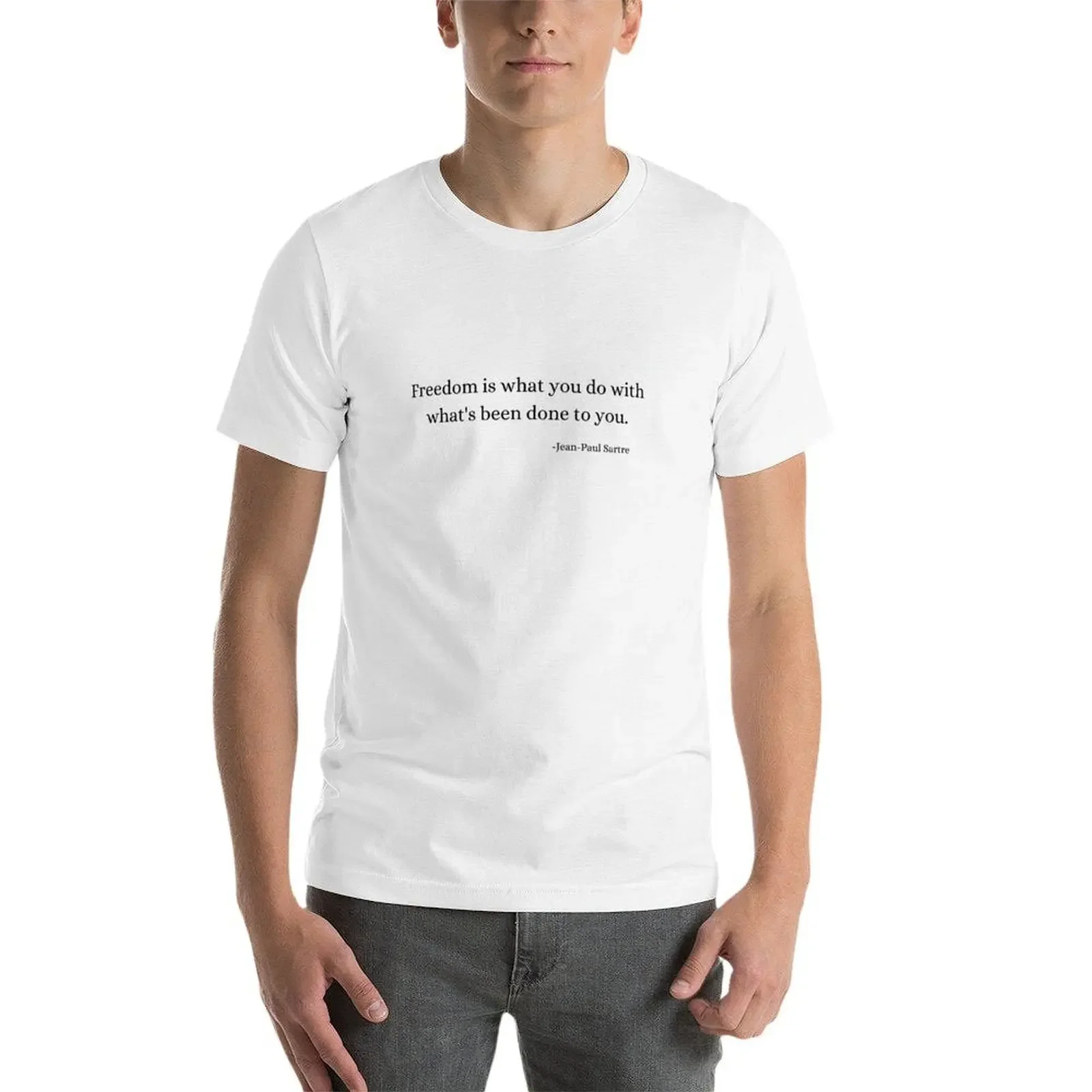 歴史 哲学 引用句: ジャン＝ポール・サルトル Tシャツ メ - Vintage Fashion Quotes のレビューと価格