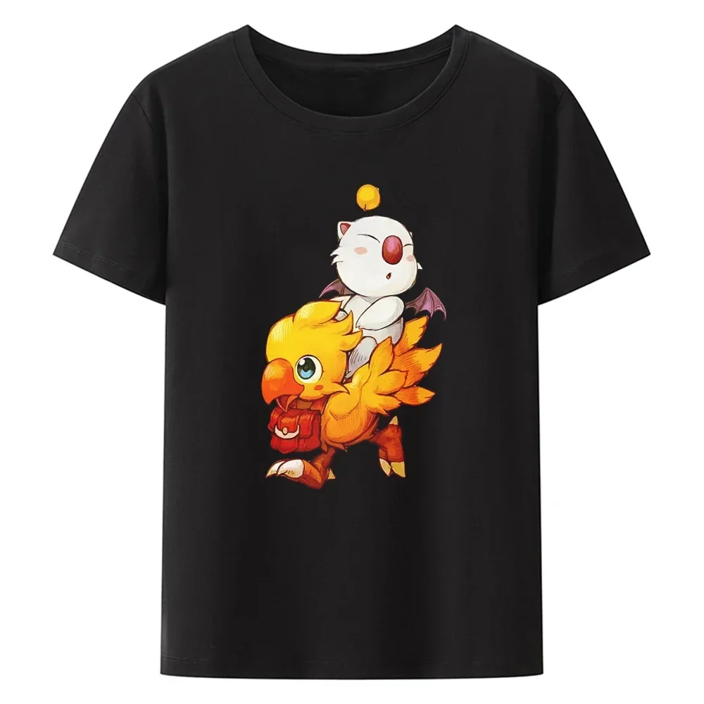 ファイナルファンタジーゲームチョコボ Tシャツグラフィック女 - Vintage Fashion Game のレビューと価格